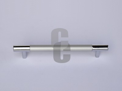 Дръжка NOBEL хром + мат - 128мм. -2920-